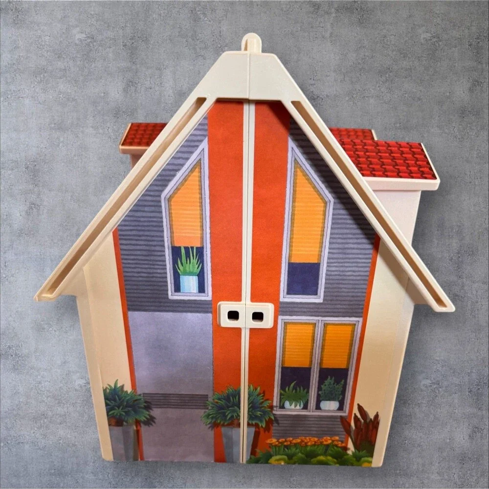 Playmobil 2005 Geobra‎ Take Along Modern Doll House Without Contents